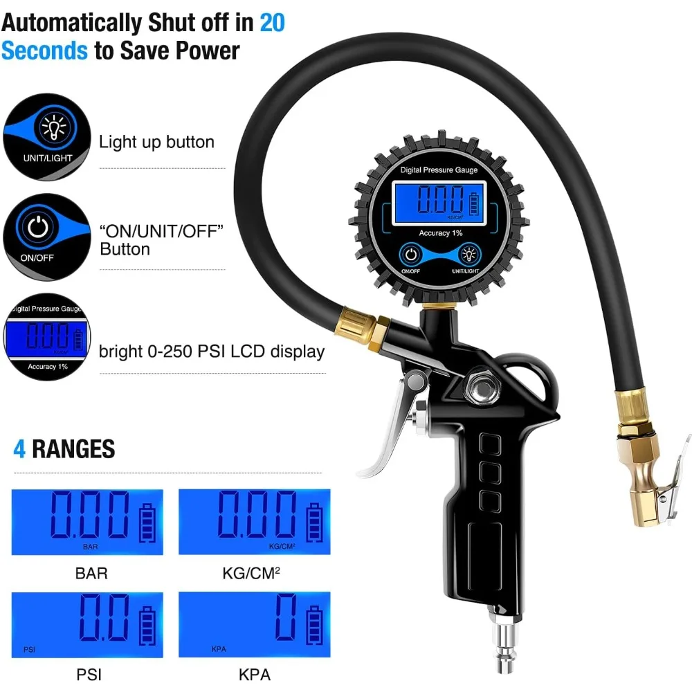Digital Tire Pressure Gauge - Image 3