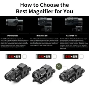 558+G33/G45 Red Dot Optic Sight - Thumbnail Image 5