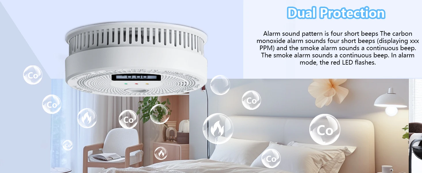 2-in-1 Smoke & CO Alarm - Image 3