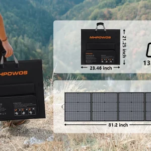 Foldable Portable Solar Panel - Thumbnail Image 2