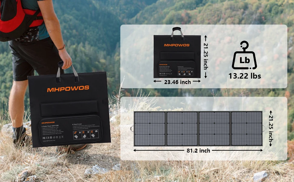 Foldable Portable Solar Panel - Image 2