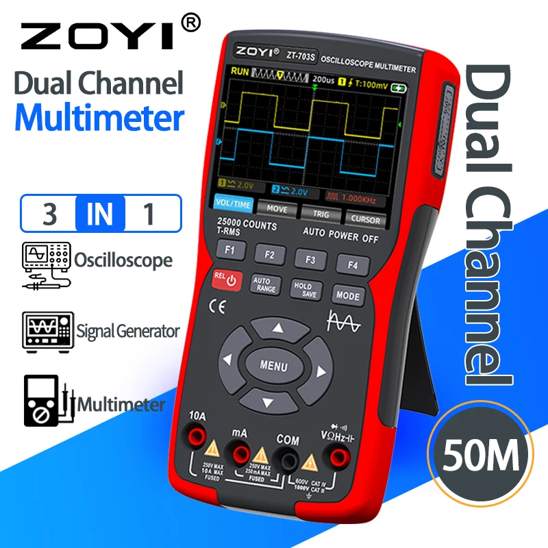 3-in-1 Handheld Digital Oscilloscope - Image 1