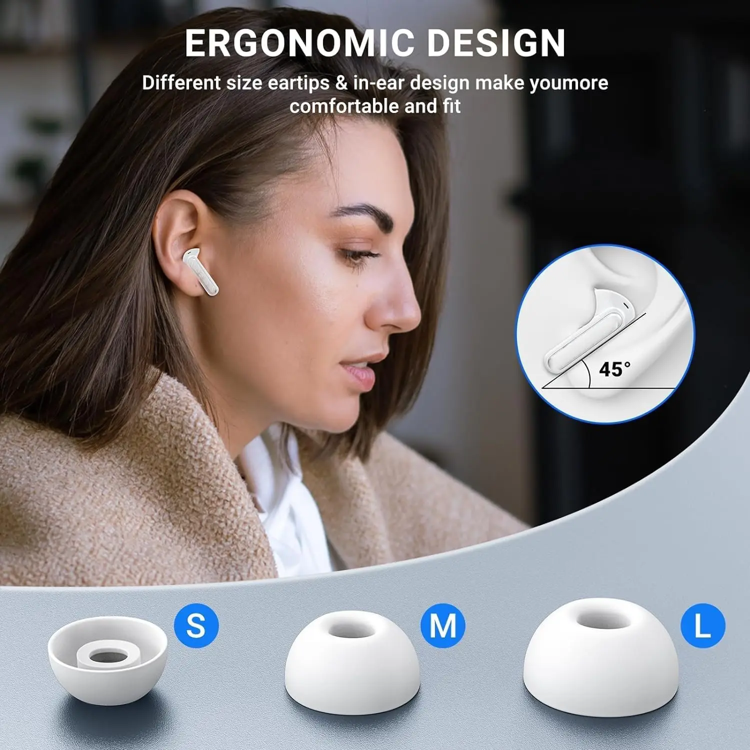 Smart Noise Cancelling Earbuds - Image 5