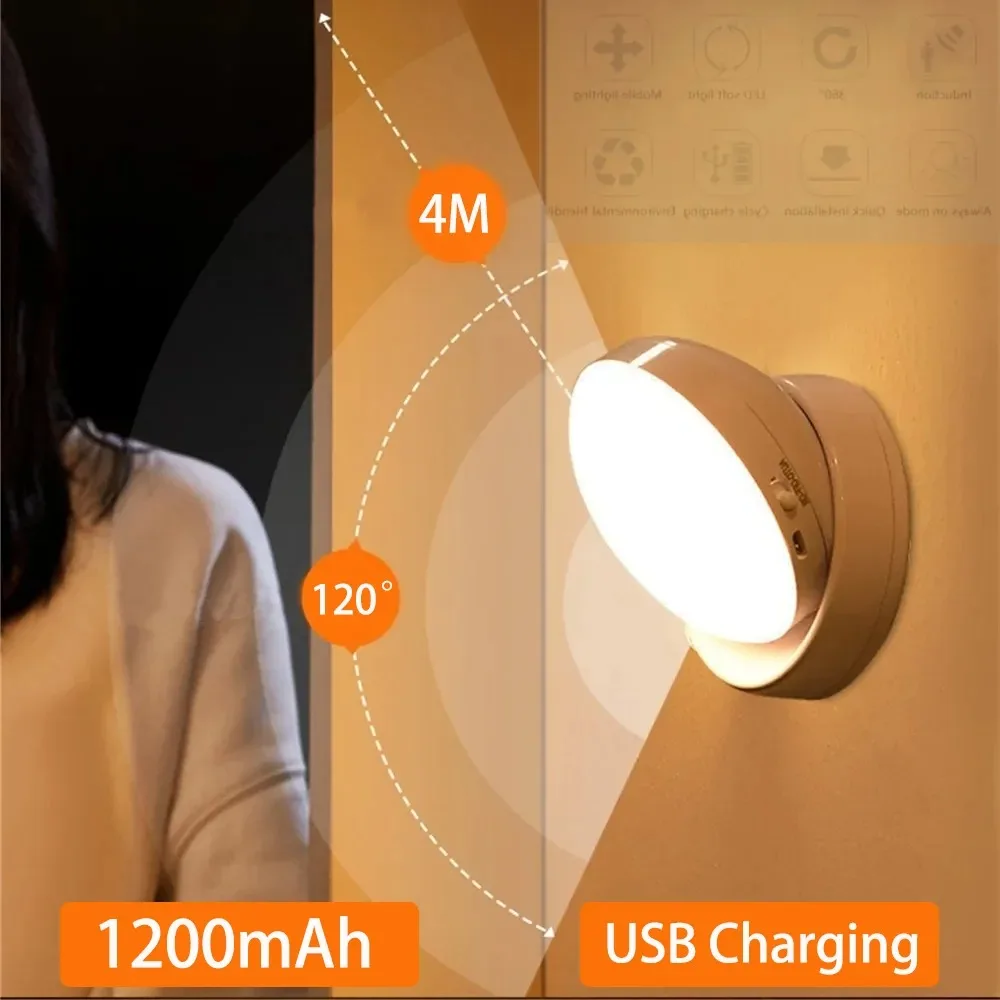 Rechargeable Motion Sensor Night Light - Image 1