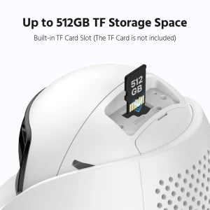 6MP 180° Dual Lens Security Camera - Thumbnail Image 4