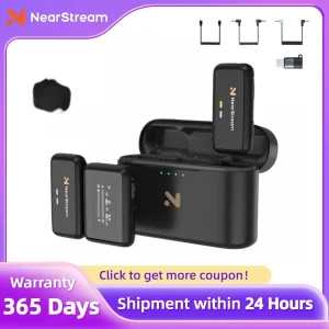 Wireless AI Noise Cancelling Microphone