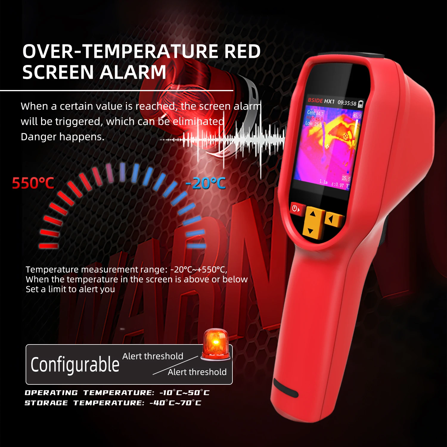 Professional Handheld Thermal Imager - Image 2