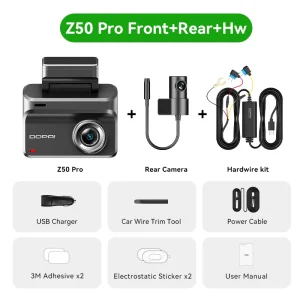 4K Front Rear Dash Cam - Thumbnail Image 4