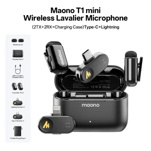 AI Noise Cancelling Wireless Mic - Thumbnail Image 2