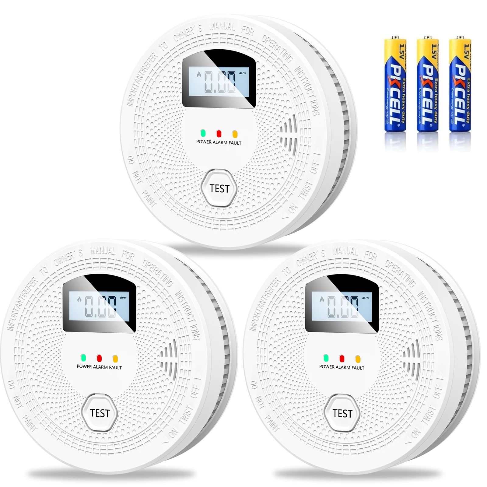 2-in-1 Smoke & CO Alarm - Image 1