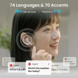 Instant Translation Wireless Earbuds - Thumbnail Image 3