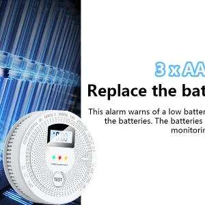 2-in-1 Smoke & CO Alarm - Thumbnail Image 5
