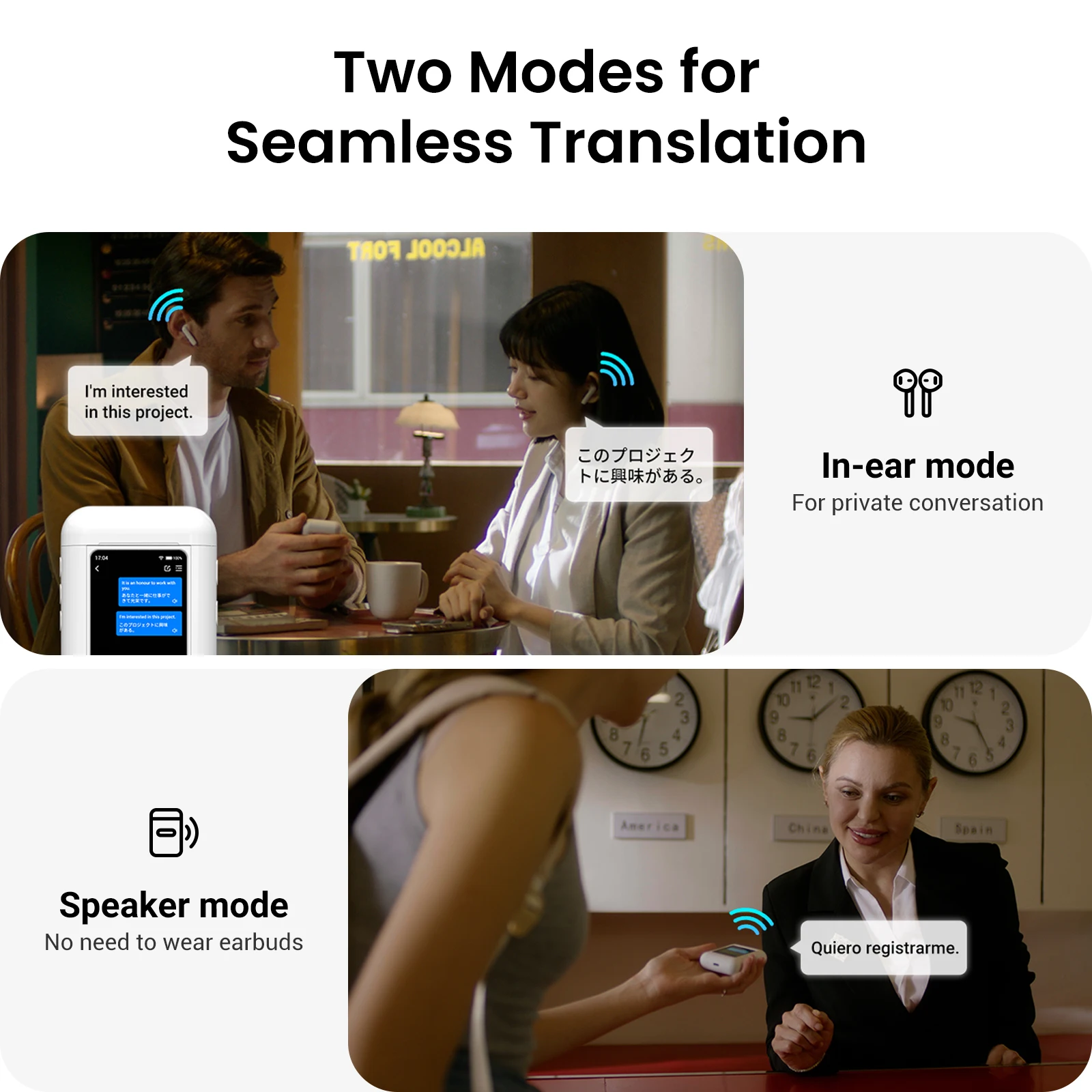 Instant Translation Wireless Earbuds - Image 4