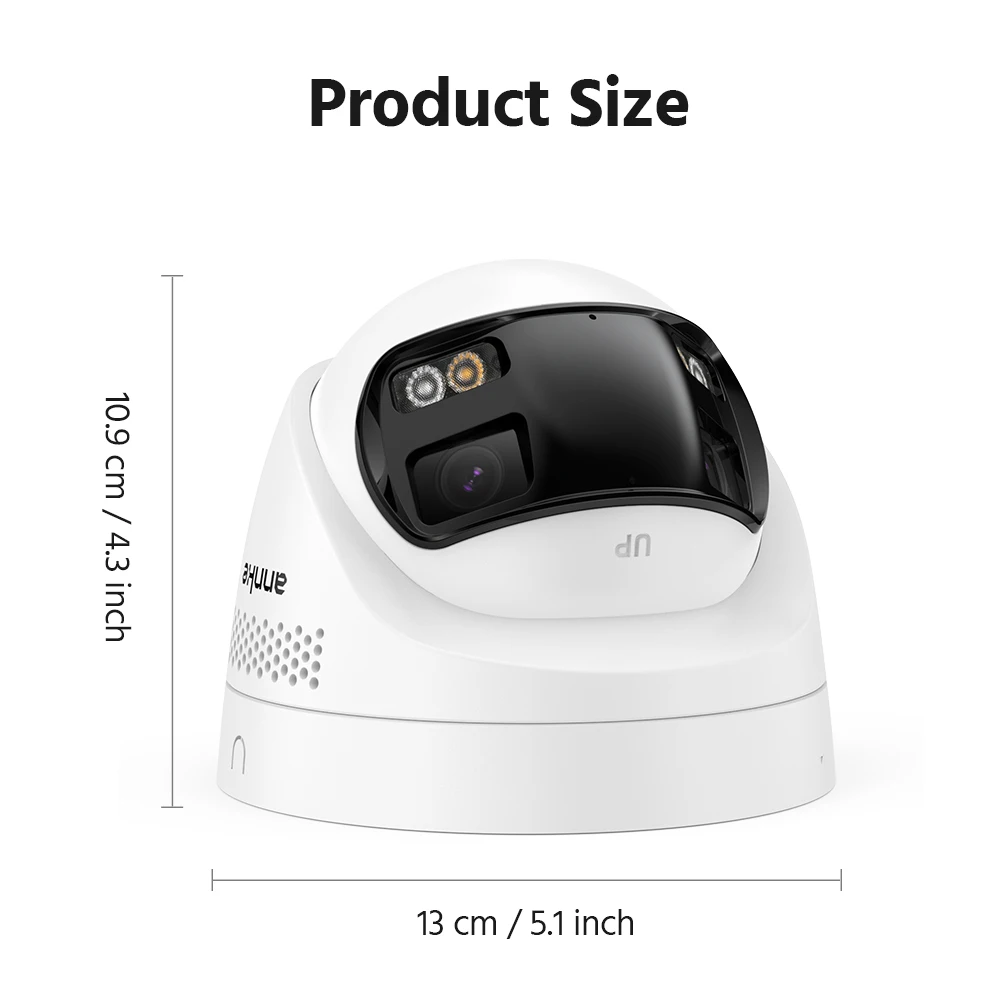 6MP 180° Dual Lens Security Camera - Image 5