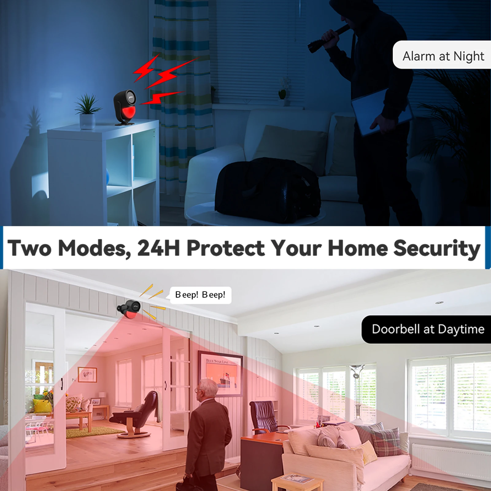 Wireless Motion Security Alarm - Image 3