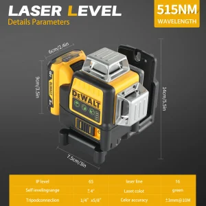 12-Line 360° Green Laser Level - Thumbnail Image 5