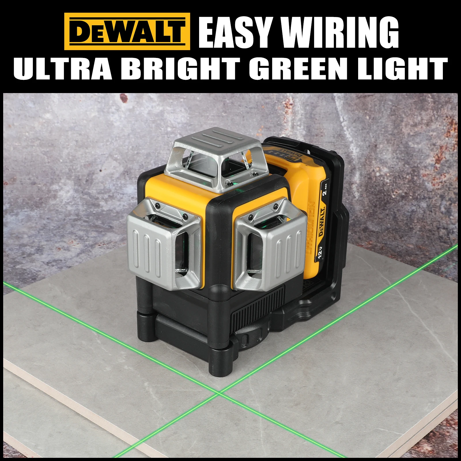 12-Line 360° Green Laser Level - Image 1