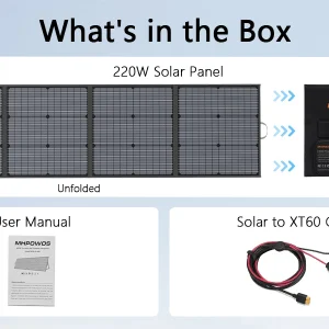 Foldable Portable Solar Panel - Thumbnail Image 4