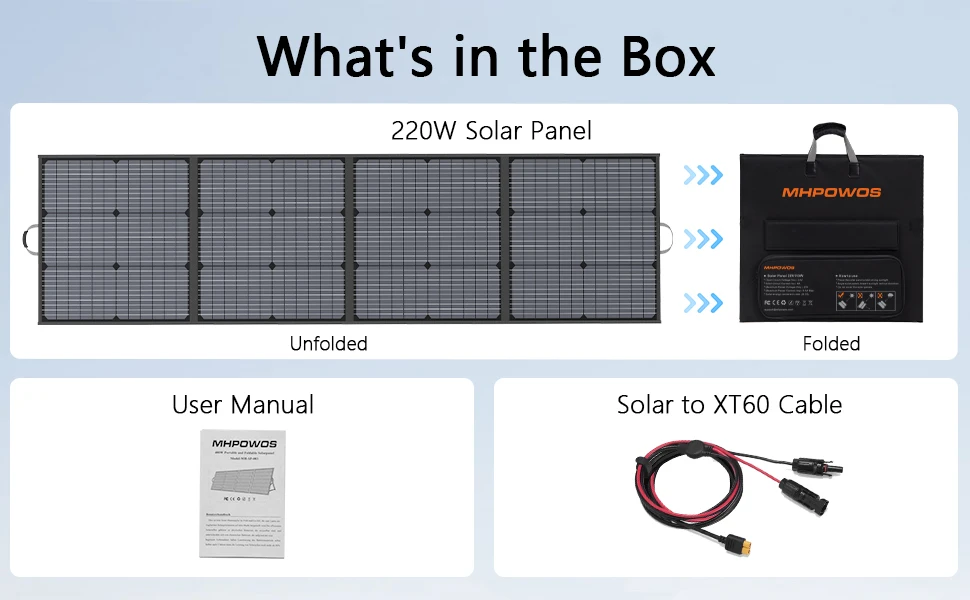 Foldable Portable Solar Panel - Image 4