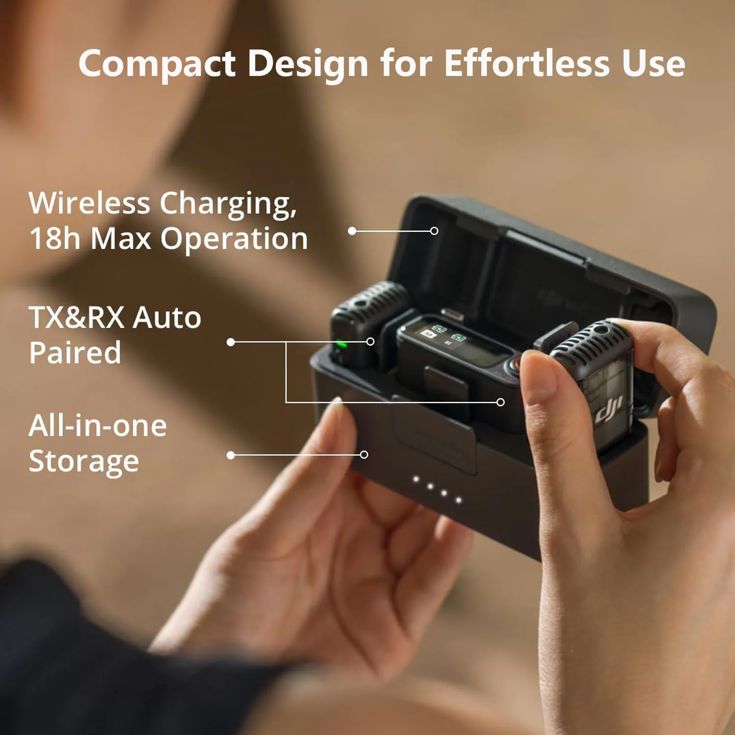 Professional Wireless Lavalier Microphone - Image 2