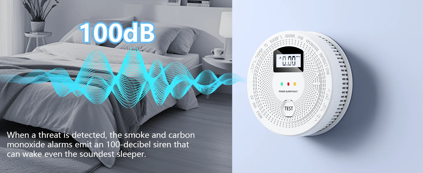 2-in-1 Smoke & CO Alarm - Image 4