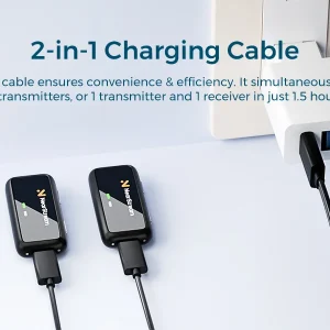 Wireless AI Noise Cancelling Microphone - Thumbnail Image 5