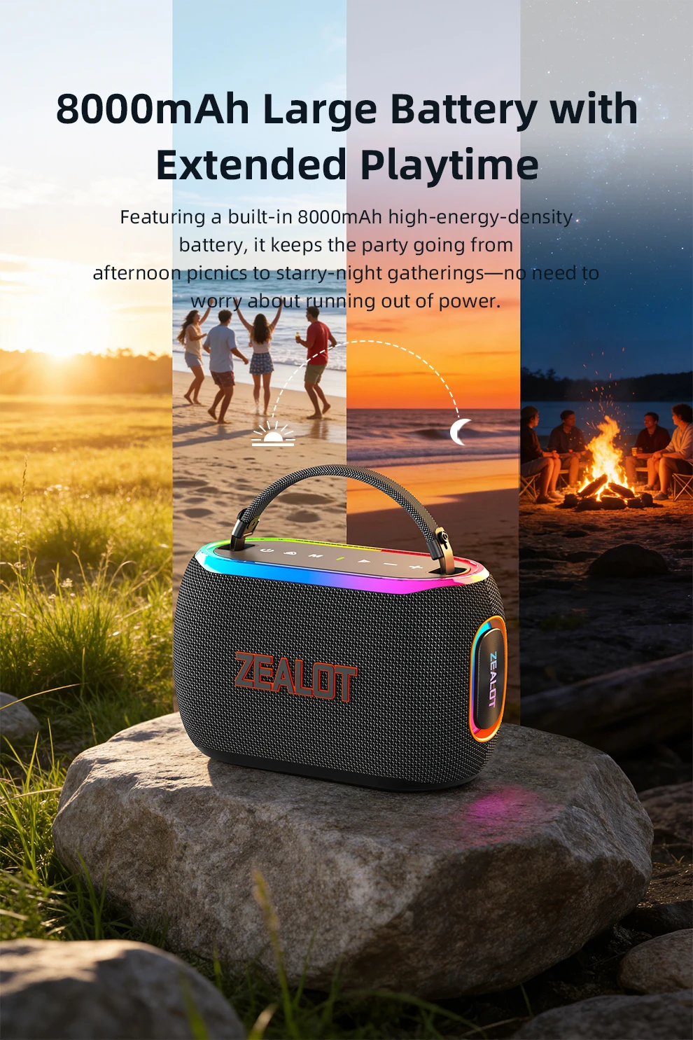 Premium Portable Bass Speaker - Image 4